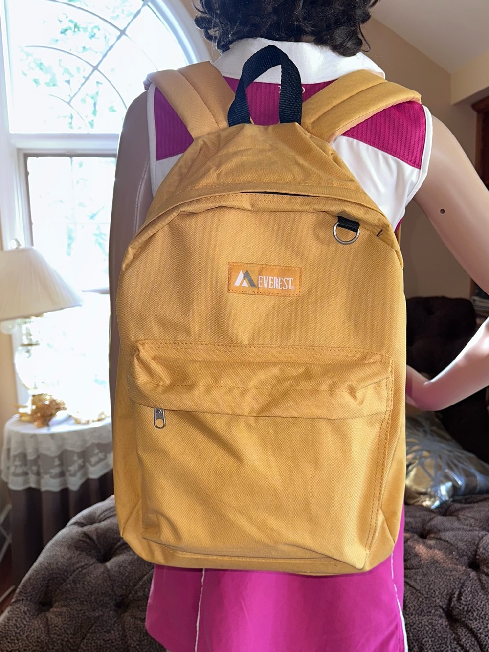 Everest Mustard Yellow Classic Backpack Midsized
